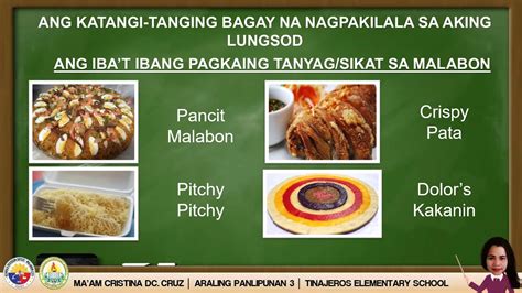 pangunahing produkto ng malabon